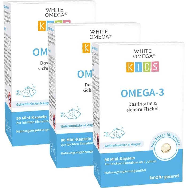 WHITE OMEGA Kids Weichkapseln