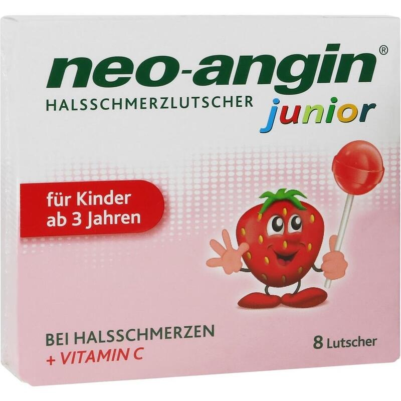 NEO-ANGIN junior Halsschmerzlutscher