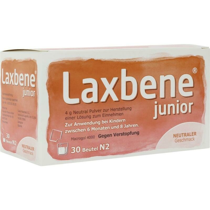 LAXBENE junior 4 g Neutral PLE Kdr.6 Mon.-8 Jahre