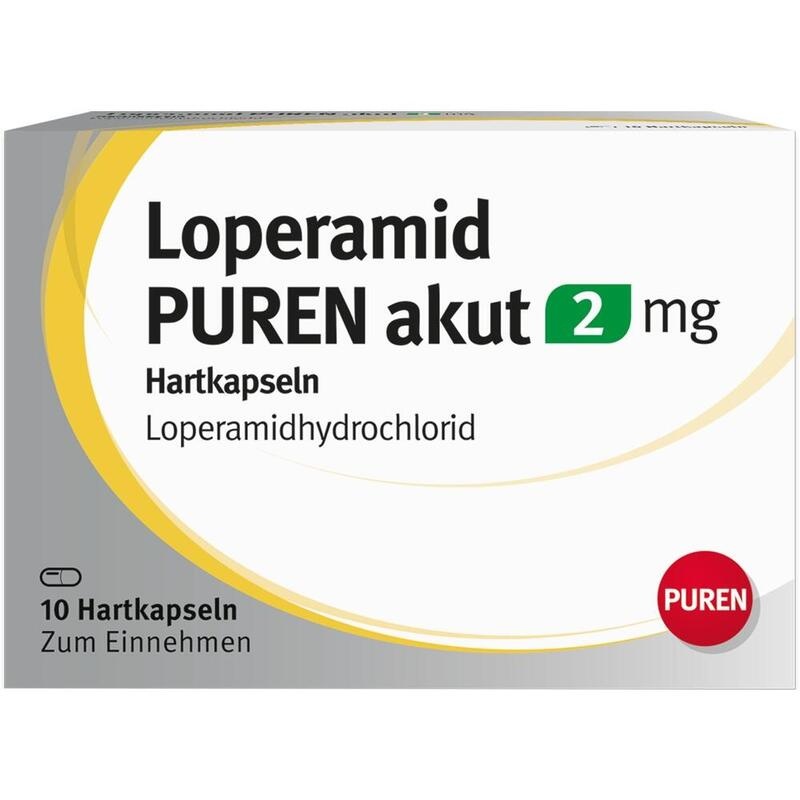 LOPERAMID PUREN akut 2 mg Hartkapseln