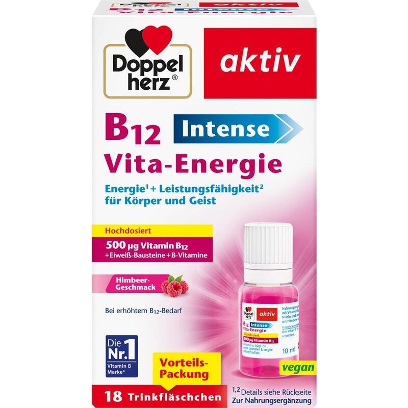 DOPPELHERZ B12 Intense Vita-Energie Trinkfl.