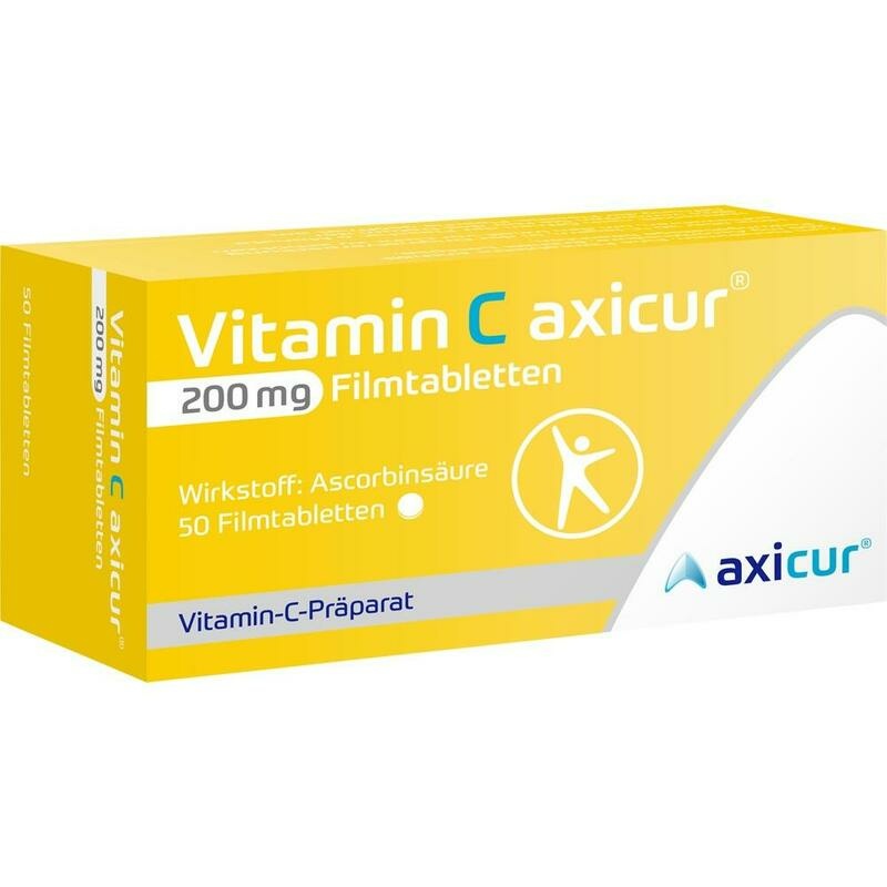 VITAMIN C AXICUR 200 mg Filmtabletten