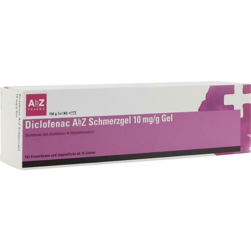 DICLOFENAC AbZ Schmerzgel 10 mg/g