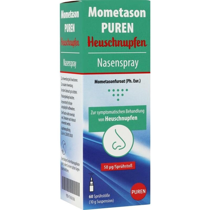 MOMETASON PUREN Heuschnupfenspray 50μg/Sprühst.60