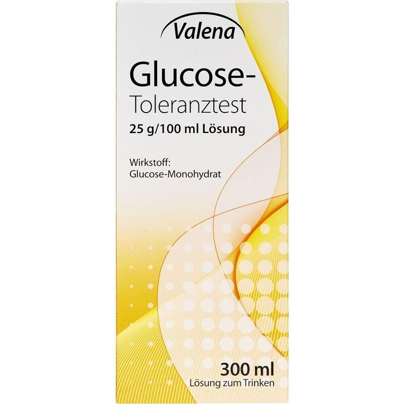 GLUCOSE-TOLERANZTEST 25 g/100 ml Lösung