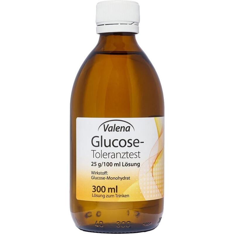 GLUCOSE-TOLERANZTEST 25 g/100 ml Lösung