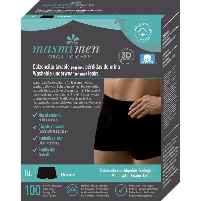 BIO INKONTINENZ Men Boxershorts waschb.Gr.S MASMI