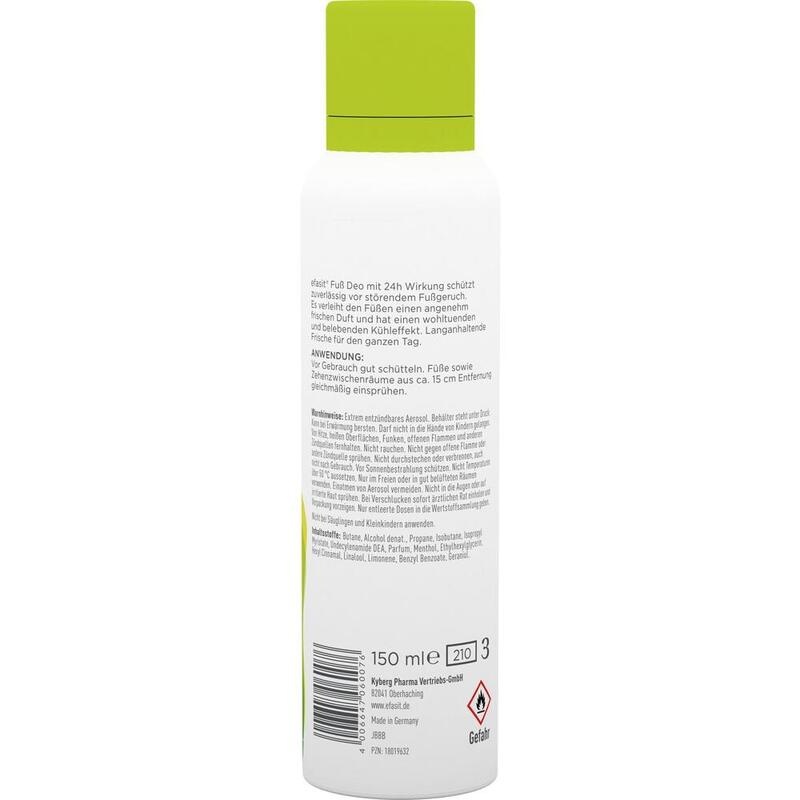 EFASIT Fuß Deo Spray