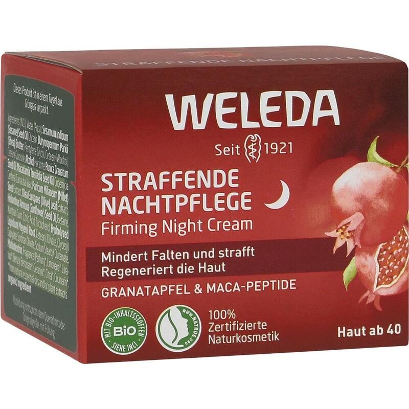 WELEDA straffende Nachtpflege Granatapfel & Maca