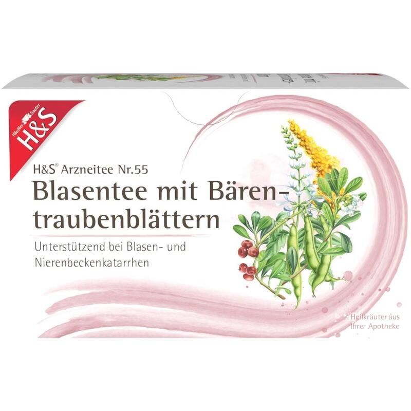 H&S Blasentee mit Bärentraubenblätter Filterbeutel