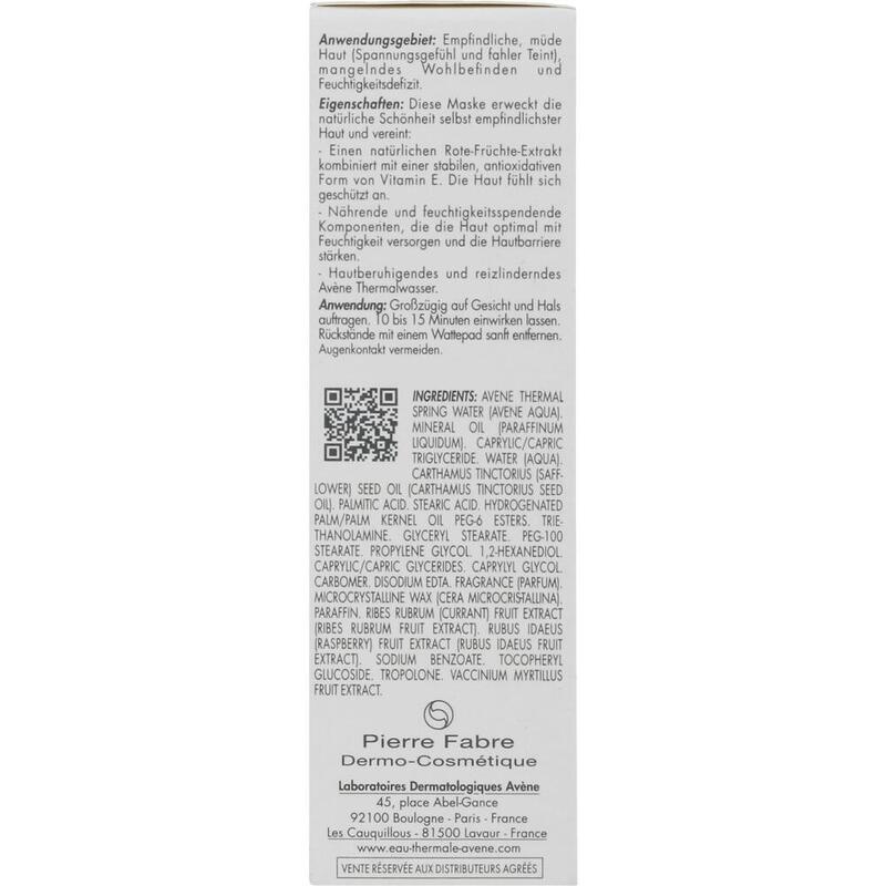AVENE beruhigende Feuchtigkeitsmaske