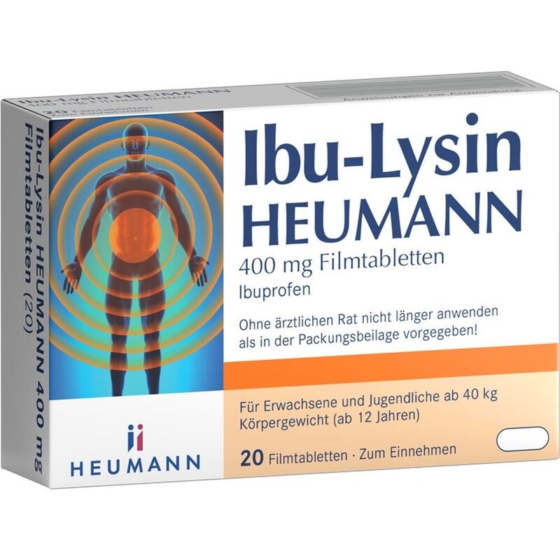 IBU-LYSIN HEUMANN 400 mg Filmtabletten