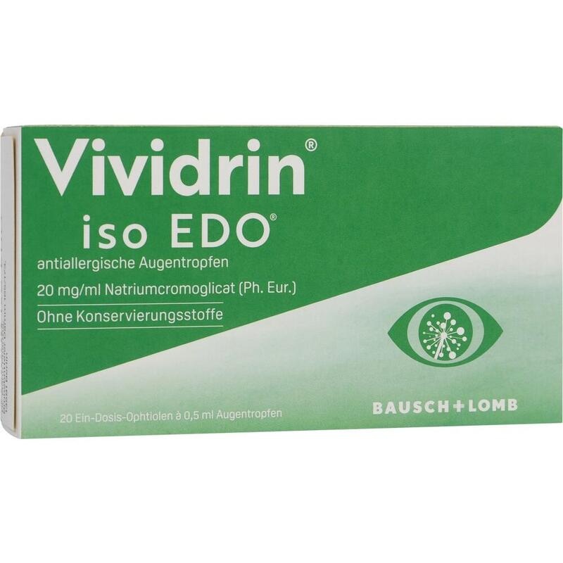 VIVIDRIN iso EDO antiallergische Augentropfen