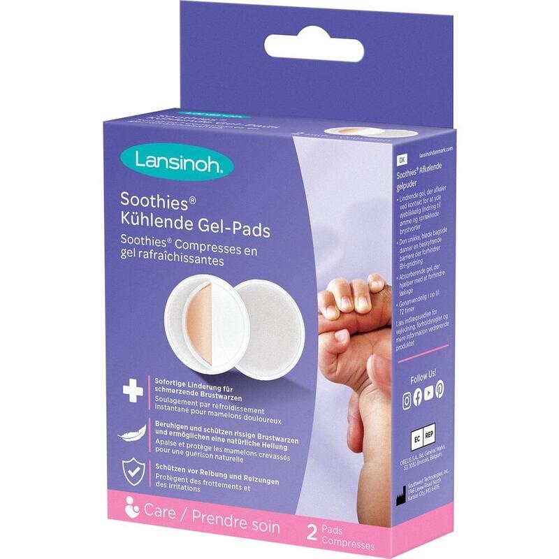 LANSINOH Soothies kühlende Gel-Pads Brust