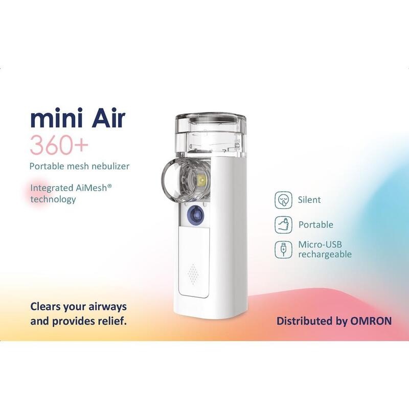 OMRON mini Air 360+ Mesh Vernebler tragbar