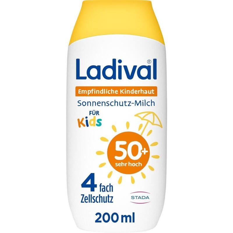 LADIVAL empfindliche Kinderhaut Milch LSF 50+