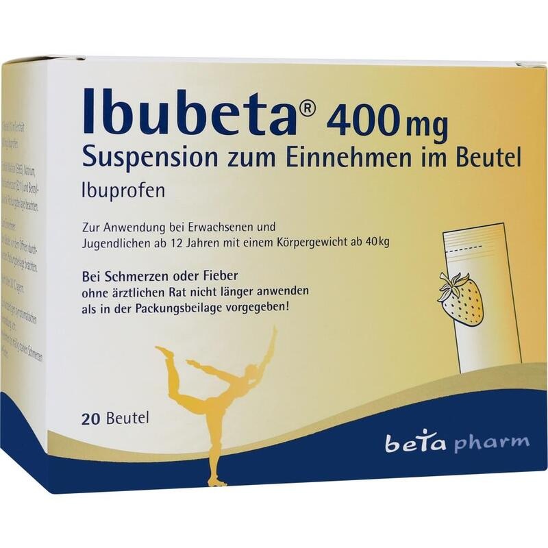 IBUBETA 400 mg Suspension zum Einnehmen im Beutel